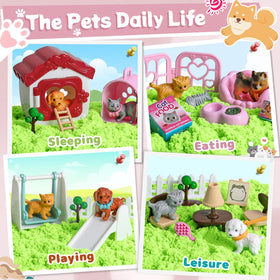 Dog house accessory from KNASON sensory bin set