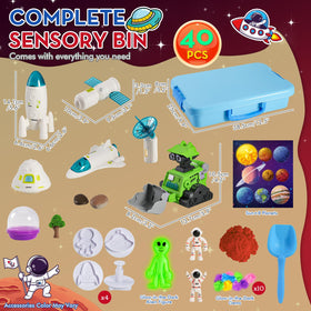 KNASON glow-in-the-dark alien figure for nocturnal space role-play