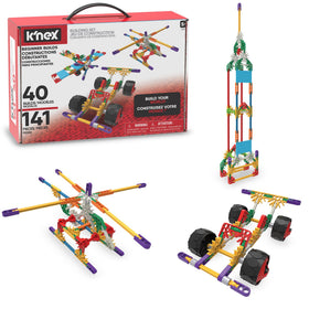 K'NEX 40 Model Building Set parts and connectors spark creative construction.