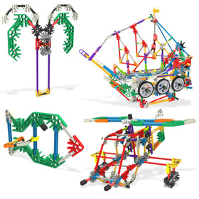 Basic Fun KNEX 80 Model Deluxe Set steam ship model for inventive construction.