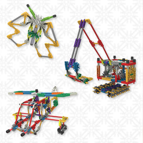 K'NEX Adventure Wheels trucks, planes, and rotors enable varied, interactive play experiences.