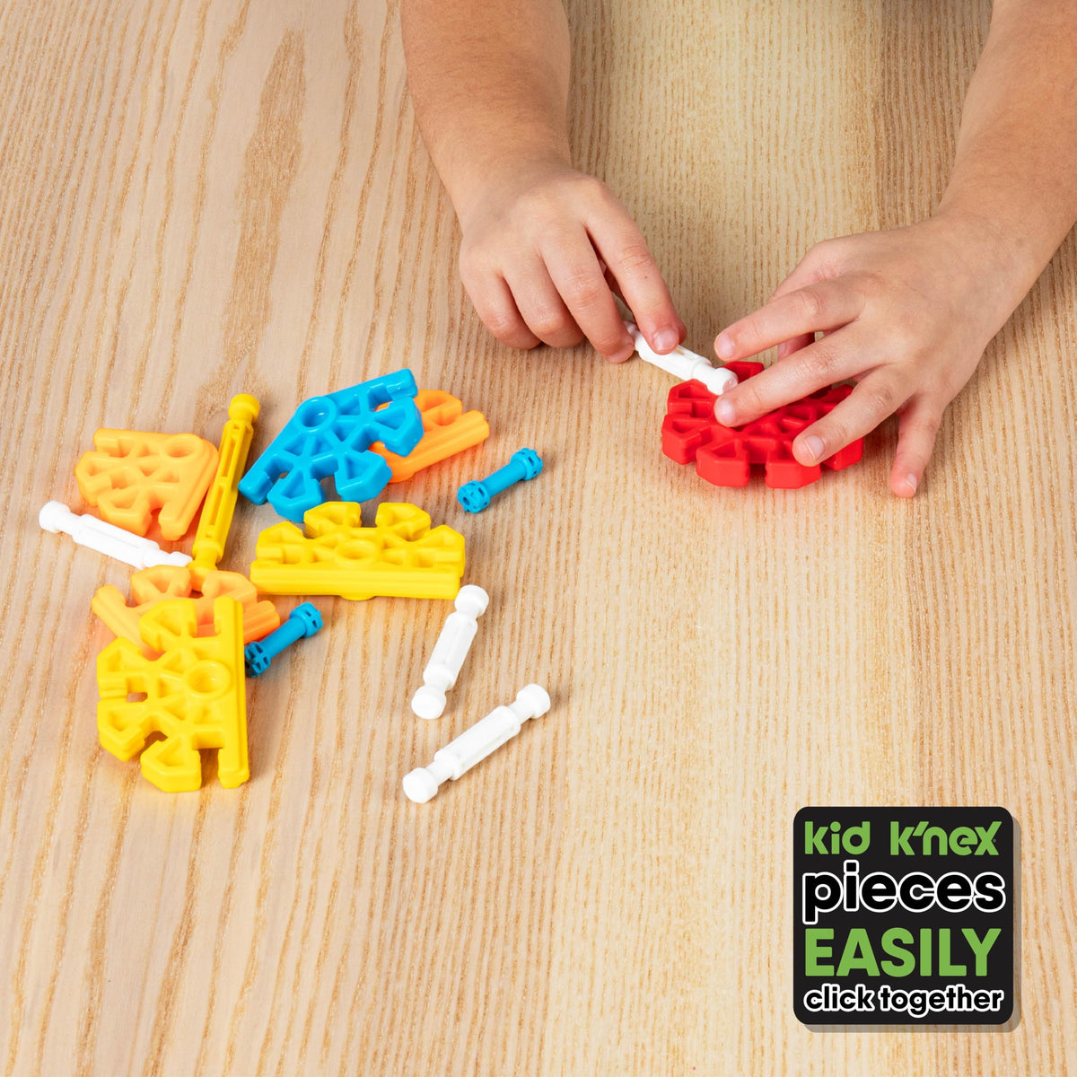 K'NEX Budding Builders support early fine motor skills and spatial awareness