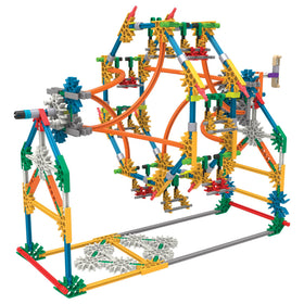 K'NEX Ferris wheel model used for group STEM demonstrations.