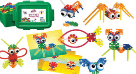Colorful, chunky pieces engage young builders and spark imagination.