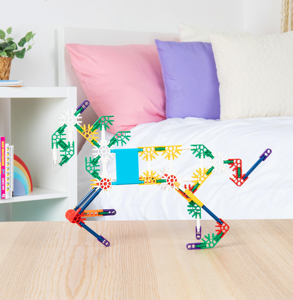 K'NEX builds strengthen fine motor and spatial thinking through play.