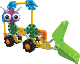 K'NEX Oodles of Pals tractor scoop parts for interactive builds.