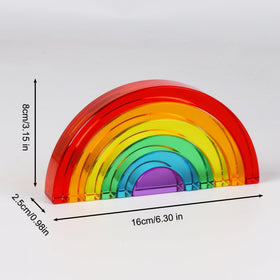 KOAICS bright acrylic blocks closeup highlight vivid hues and durable construction.