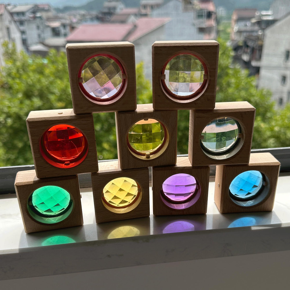KOAICS open-ended play gem blocks encourage creativity and critical thinking.