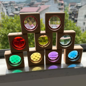 KOAICS open-ended play gem blocks encourage creativity and critical thinking.