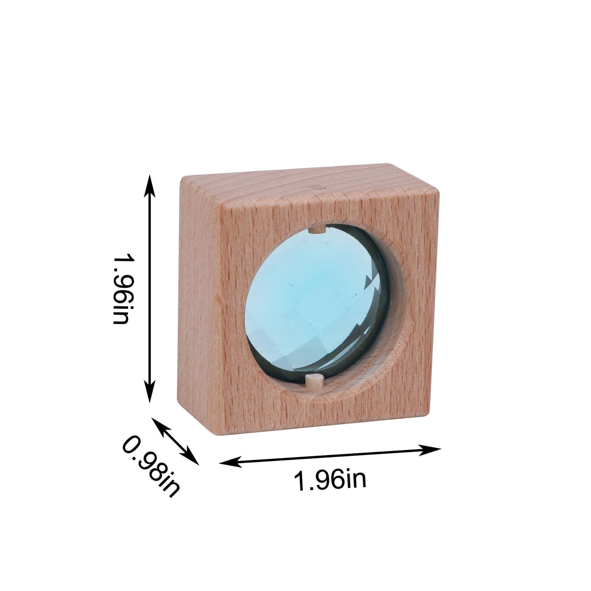 KOAICS sparkling acrylic gem blocks reflecting sunlight for visual exploration.