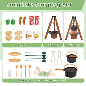 KOALA DIARY plates and utensils for shared camping role-play