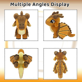 Kobataro Wings Dragon Plush – detailed pattern sparks imaginative play.