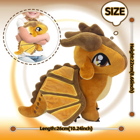 Kobataro Wings Dragon Plush – embroidered eyes for a safe design.