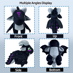 Kobataro Wings Dragon Plush with embroidered eyes for durable play.