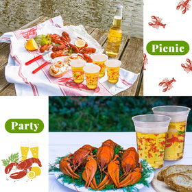 Kochorie bulk pack 60 cups simplifies party setup and cleanup