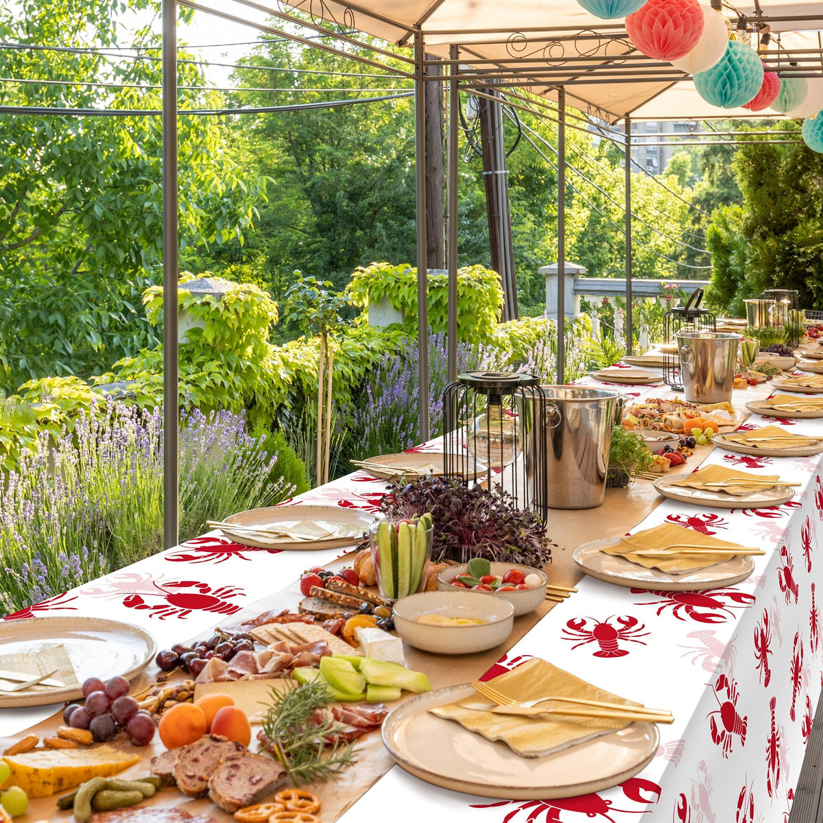Kochorie crawfish party decor enhances birthday celebrations