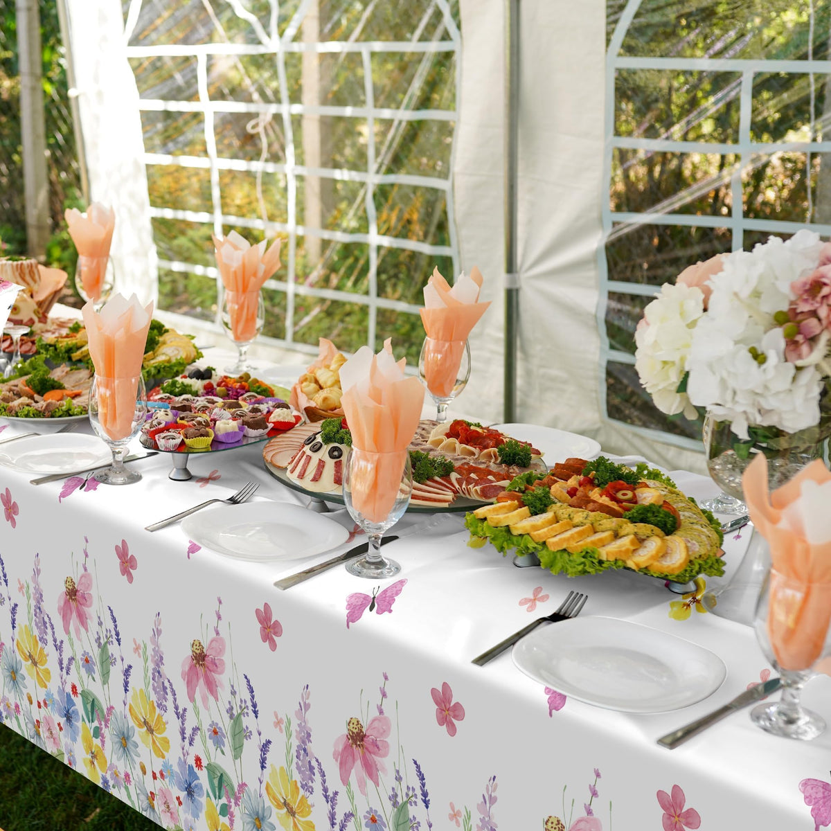 Kochorie spring flower print suits indoor and outdoor celebrations