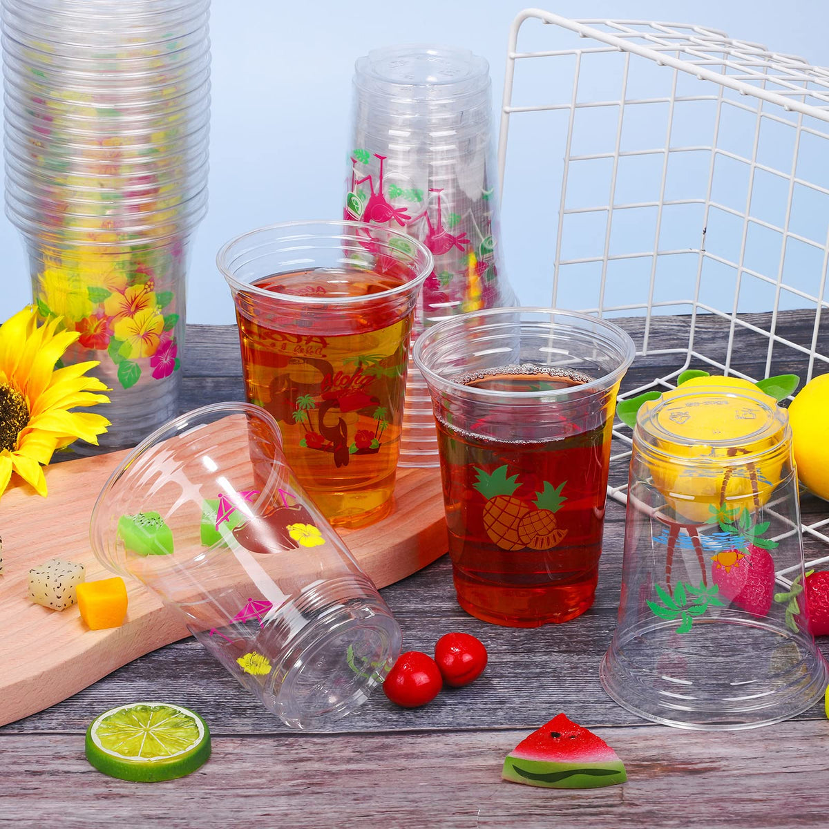 Kochorie Hawaii cups with coconut detail for festive serving.