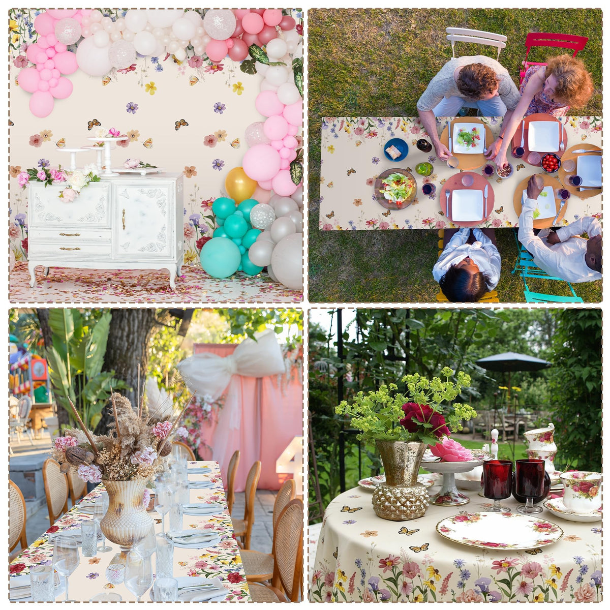 Kochorie flower pattern adds charm while protecting surfaces.