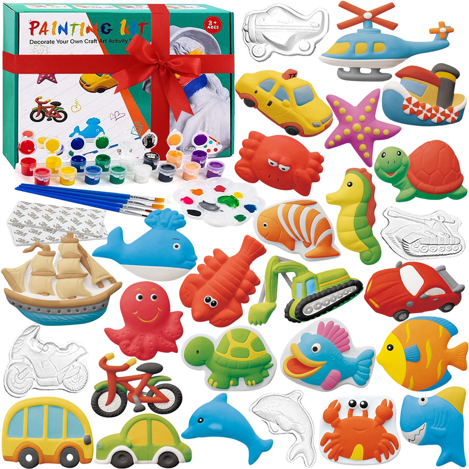 Kodatek complete paint plaster craft set for kids sparks creativity and hands-on fun.