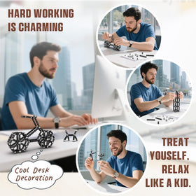 KODATEK magnetic fidget pen on desk conveys quiet focus during work.