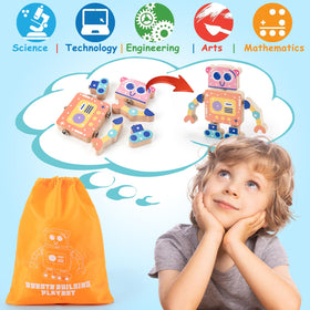 KODATEK open ended play designs spark problem solving through mix and match creativity.