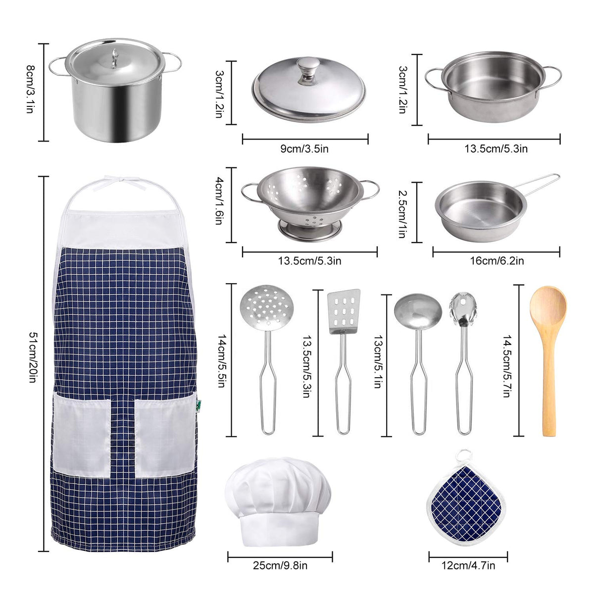 KODATEK pot holder to protect little hands during kitchen pretend play