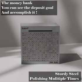 Koehzich cash vault counting slot shows savings progress.