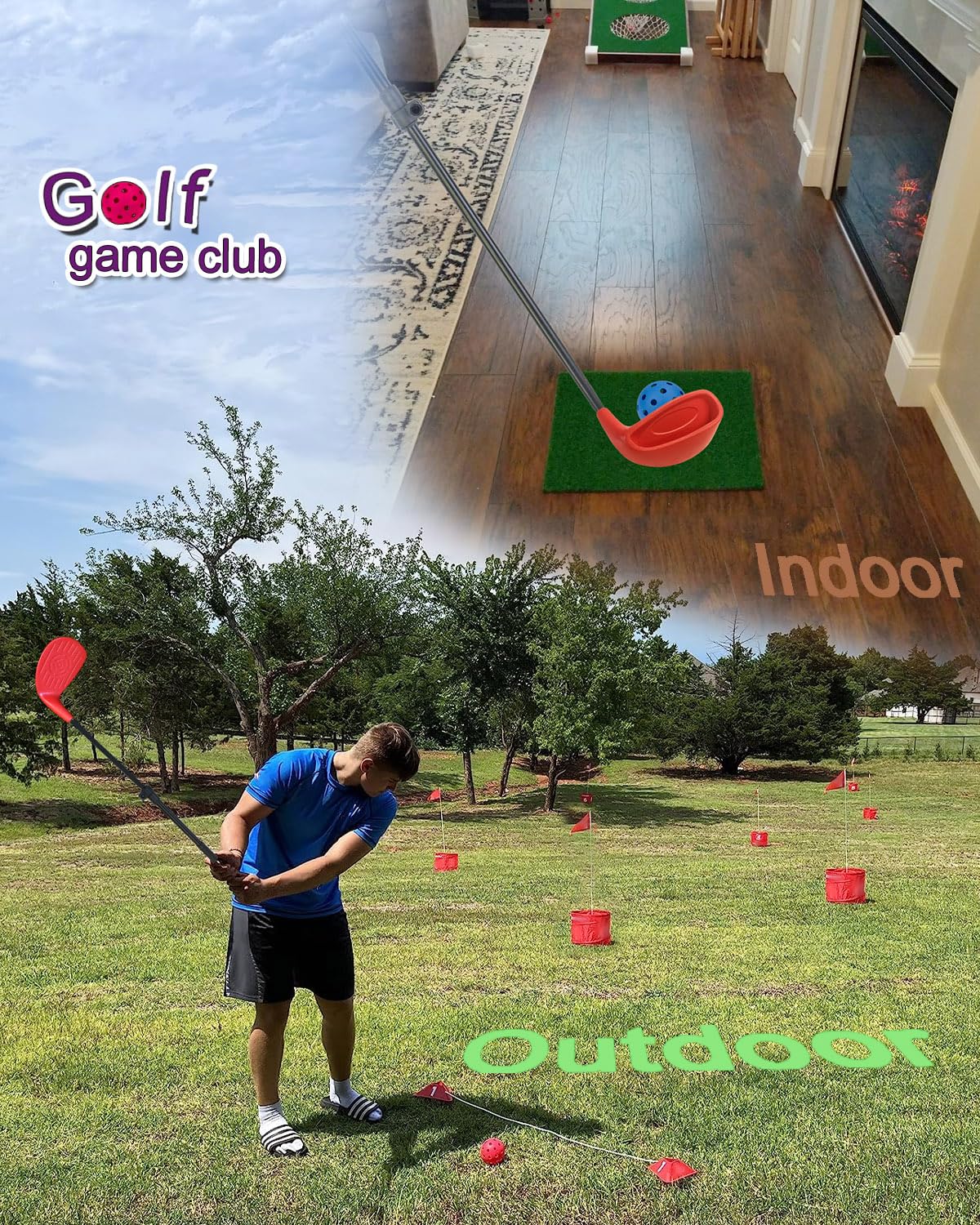 KOFULL backyard bucket game setup shows versatile outdoor play.