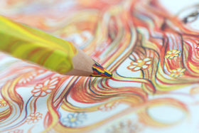 Koh-I-Noor Magic FX America flag-inspired swirls spark bold drawings.