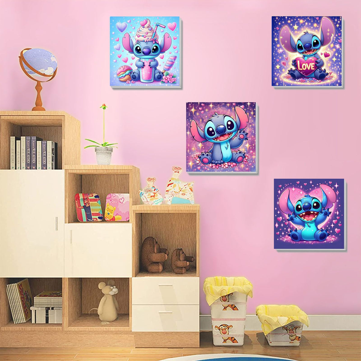 KOJEFCV framed cartoon design enhances display and gift appeal