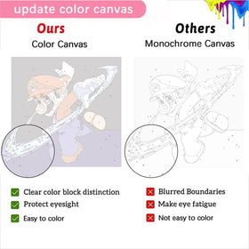 KOJEFCV high-quality acrylic paints deliver vibrant color and long coverage