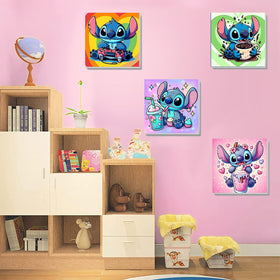 KOJEFCV linen canvas reduces eye strain for comfortable painting sessions