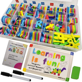 KOKO AROMA ABC magnets board contents for early literacy play