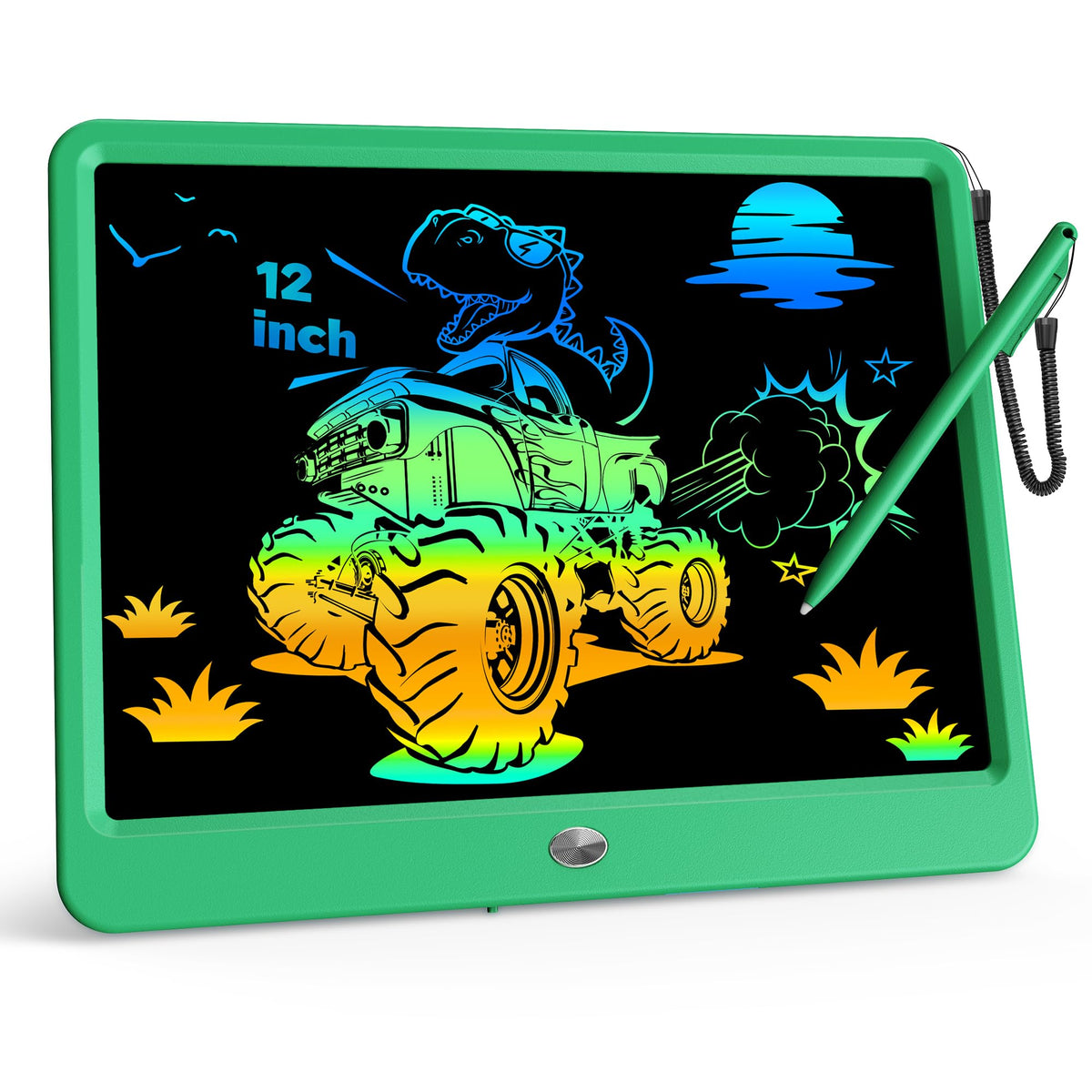 KOKODI 12-inch LCD writing tablet for expansive creativity on the go.