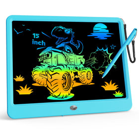 KOKODI 15-inch LCD writing tablet offers a spacious, mess-free drawing area.