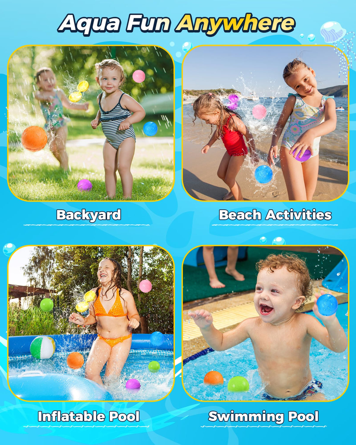 KOKODI beach and pool party scene highlighting versatile summer play.