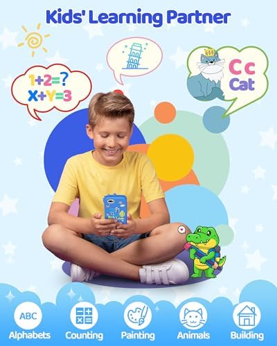 KOKODI Dino silicone case protects the device during adventures and playtime.