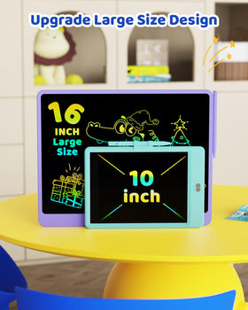 KOKODI doodle board with color-rich lines for mess-free fun