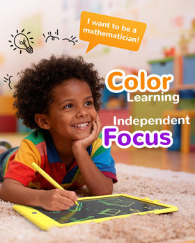 KOKODI educational toy boosts early learning through drawing on a large screen.