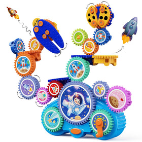 KOKODI Gear Building Toy close-up of assembly pieces showing interlocking parts for learning
