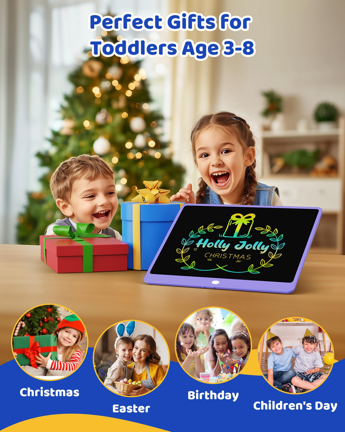 KOKODI gift-ready doodle tablet for birthdays and back-to-school