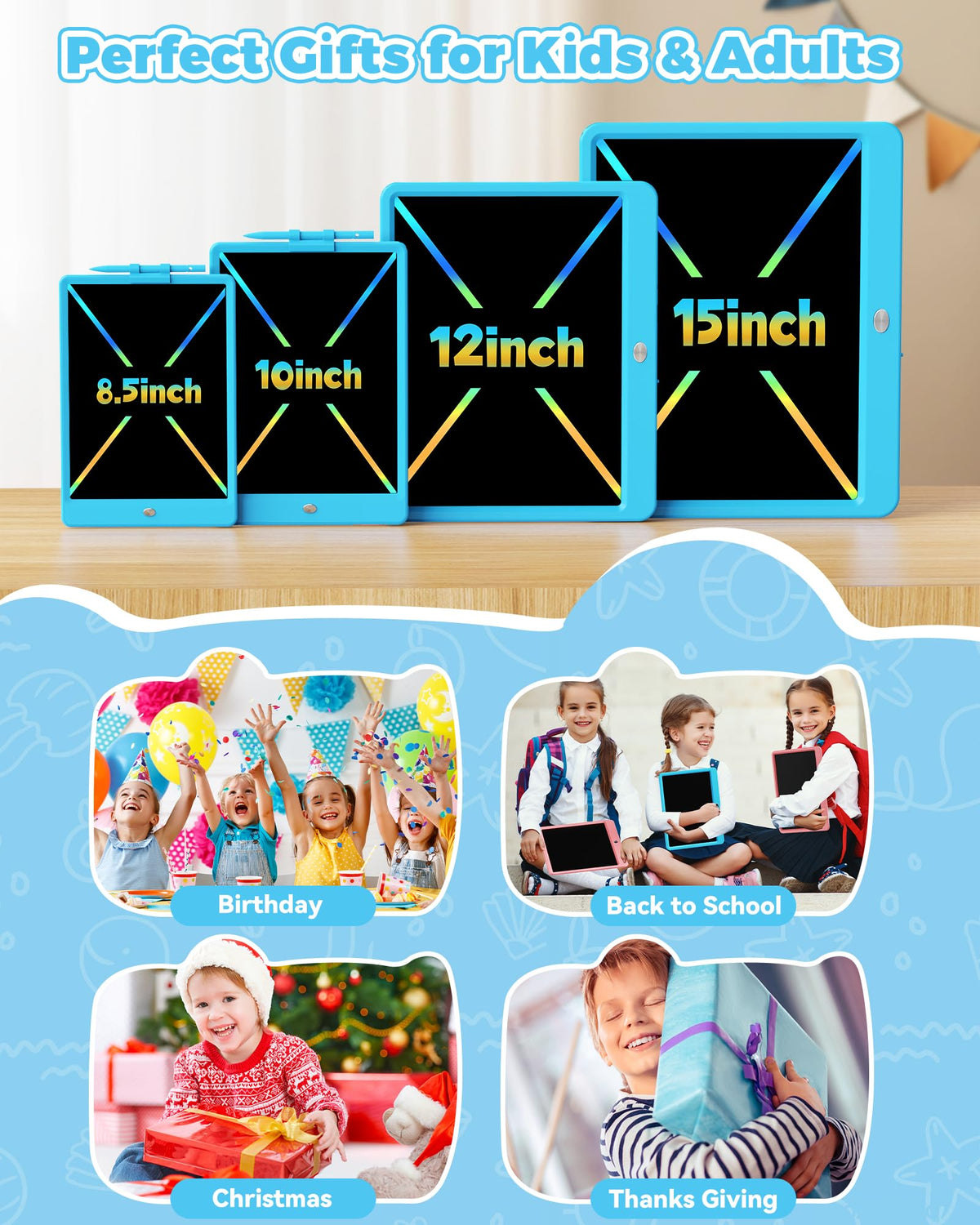 KOKODI kids learning pad inspires creativity during play and study.