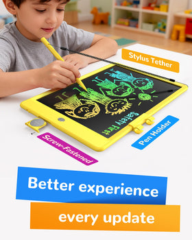 KOKODI LCD tablet erase button for easy content clearing.