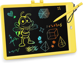 KOKODI LCD writing tablet 10-inch colorful screen for mess-free doodling.