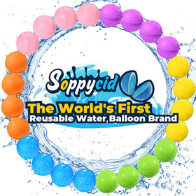KOKODI reusable water balloons 24pcs for durable, eco-friendly summer fun.