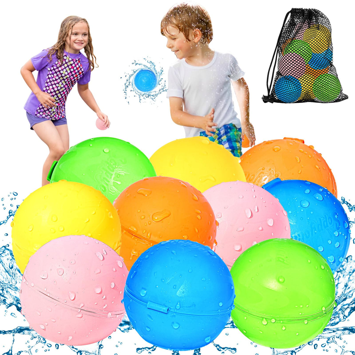 KOKODI SOPPYCID quick-fill balloons for effortless backyard water play