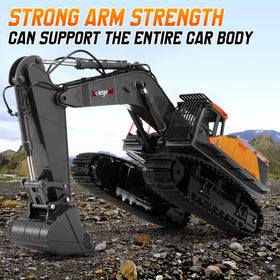 kolegend 1:14 RC Excavator wood gripper for grabbing light blocks