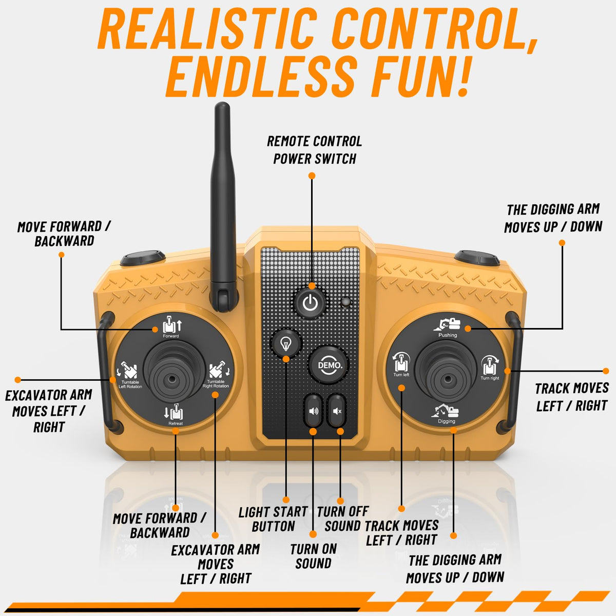 Kolegend all-terrain rubber tracks handle gravel, mud, and sand.