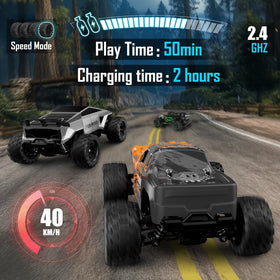 Kolegend Cyber Monster Truck drift mode tires enabling precise control on smooth surfaces